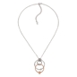 Style Bonding Silver Plated Short Necklace-